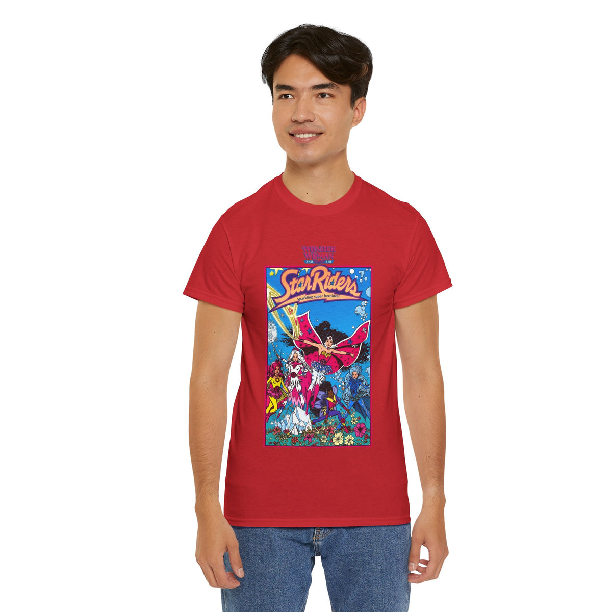 Wonder Woman & the Star Riders Shirt - 1980s Concept Figures - Promotional Art - DC Comics