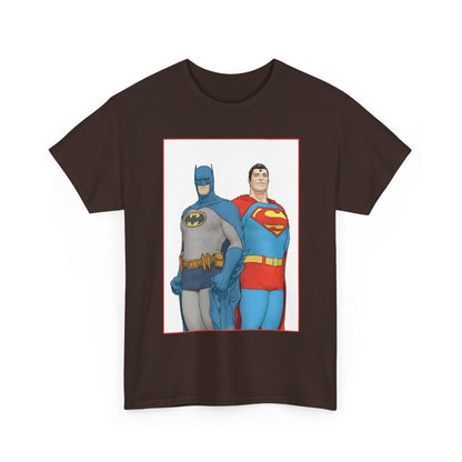 Superman & Batman T-Shirt - Frank Quitely Art - World's Finest Variant Cover Art - DC Comics