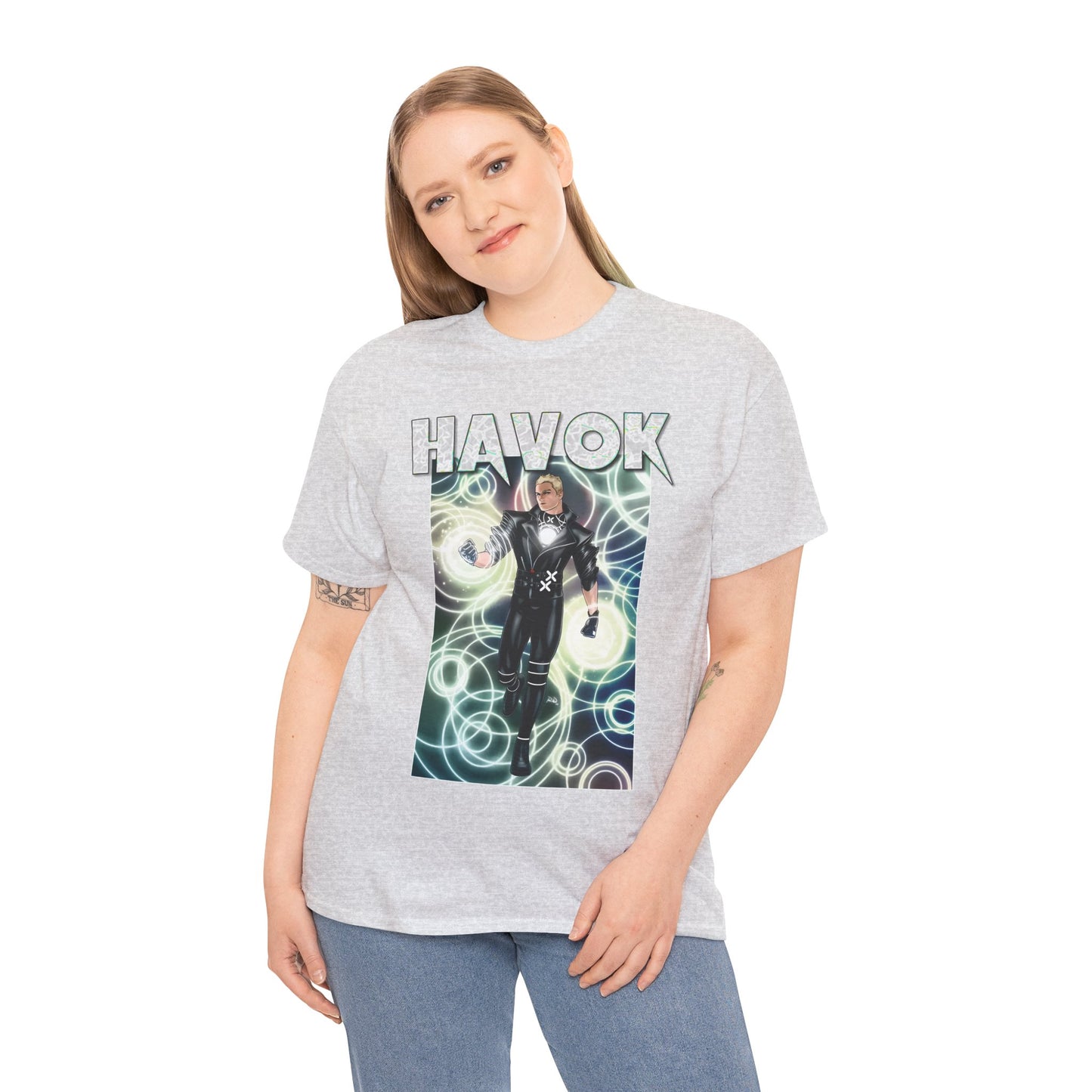 Havok T-Shirt - X-Men, X-Factor Member & Leader - Mutant Hero - Alex Summers, Brother to Scott Summers, Cyclops - Marvel Comics