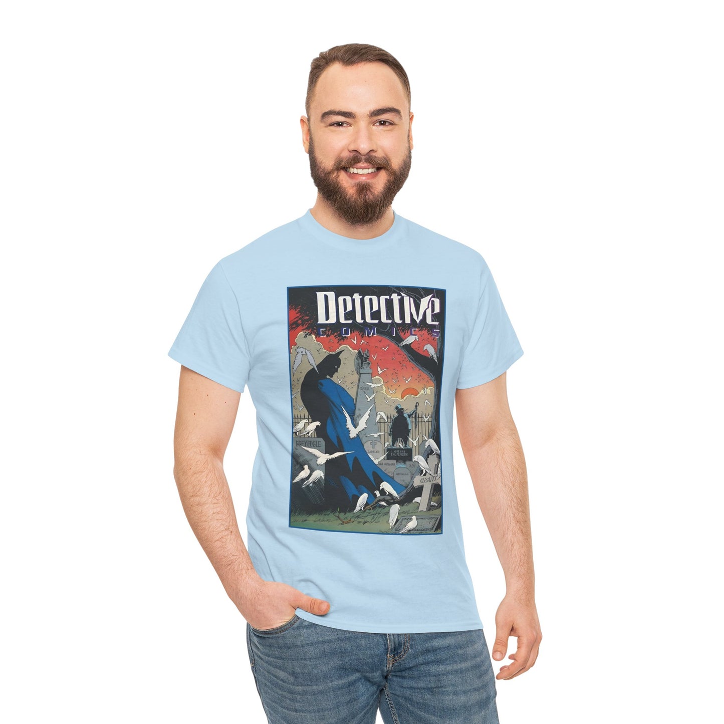 Detective Comics T-Shirt - Norm Breyfogle Art - Batman, Penguin - DC Comics