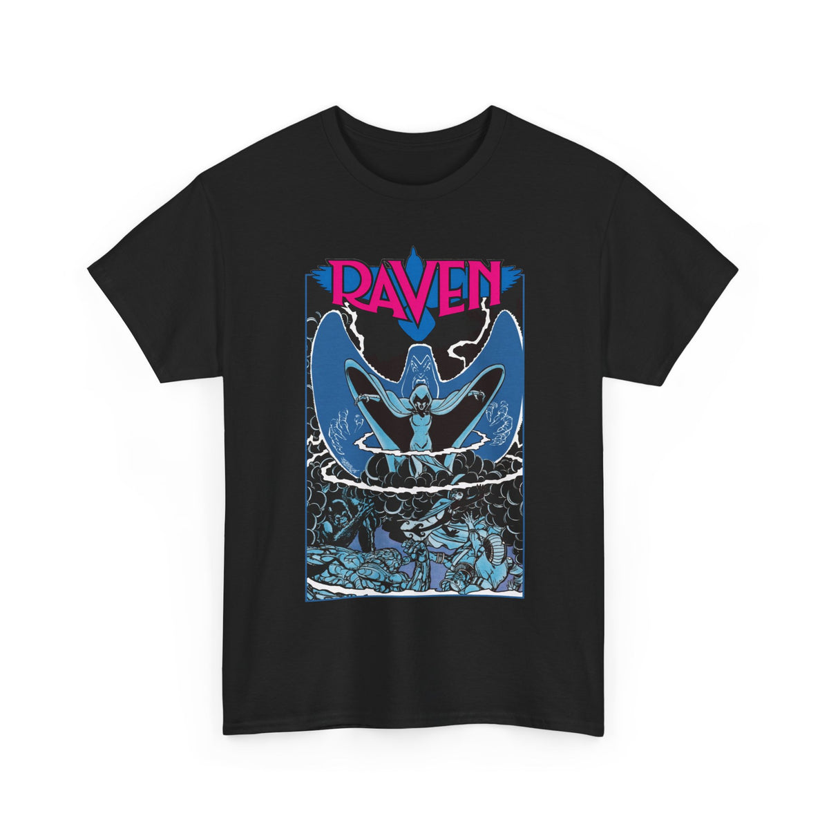 Raven T-Shirt - George Perez Art - New Teen Titans, Trigon - DC Comics