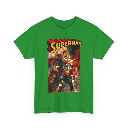 Superman T-Shirt - Lee Bermejo Art - Action Comics Variant Cover - Man of Steel, Metropolis - DC Comics