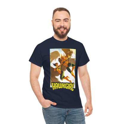 Hawkgirl T-Shirt - David Talaski Art - With Hawkman - DC Comics