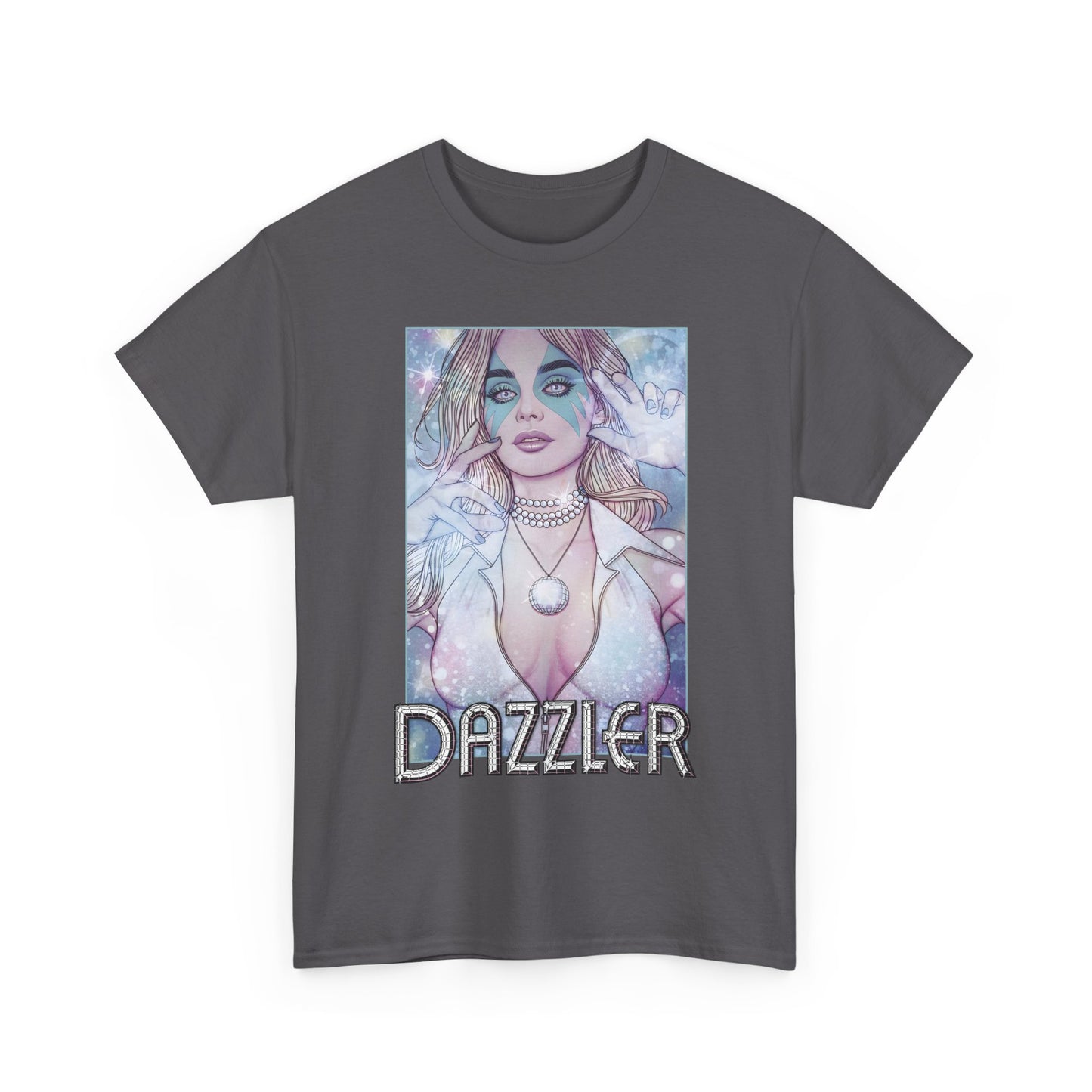 Dazzler T-Shirt - Jenny Frison Art - X-Men Member, Pop Star Mutant - Alison Blaire - Marvel Comics