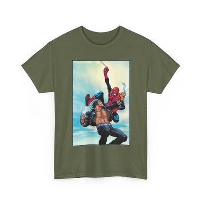 Wolverine Vs Spider-Man T-Shirt - Frank Quitely Art - Marvel Comics