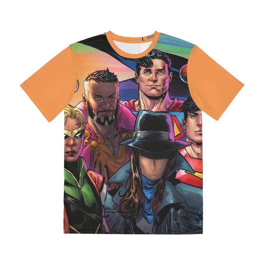 DC Pride 2026 All Over Print Tee (Polyester) - Phil Jimenez Art (IMPROVED PLACEMENT AND PRINTING TECHNIQUES)