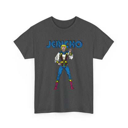 Jericho T-Shirt - George Perez Art - New Teen Titans Member - Son of Deathstroke, Brother of Ravager - DC Comics