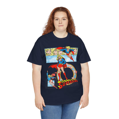 Supergirl T-Shirt - Krypton, Superman, Kara, Kandor - DC Comics - 1980s Art - Style Guide - Superman's Cousin