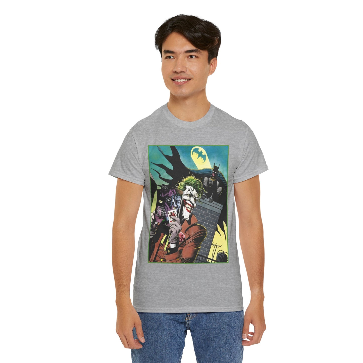 Batman T-Shirt - Brian Bolland Art - Killing Joke Promo - Vs The Joker - DC Comics