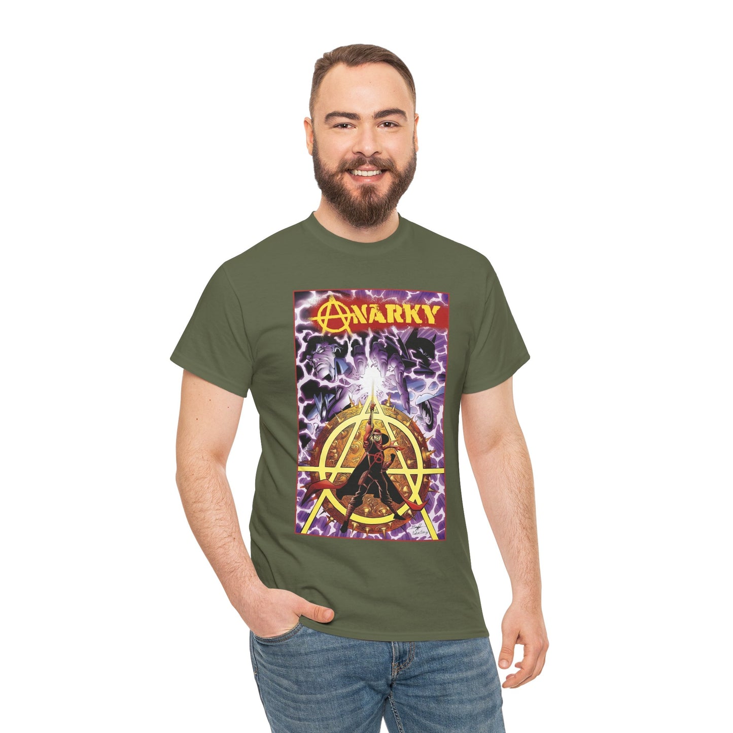 Anarky T-Shirt - Norm Breyfogle Art - DC Comics