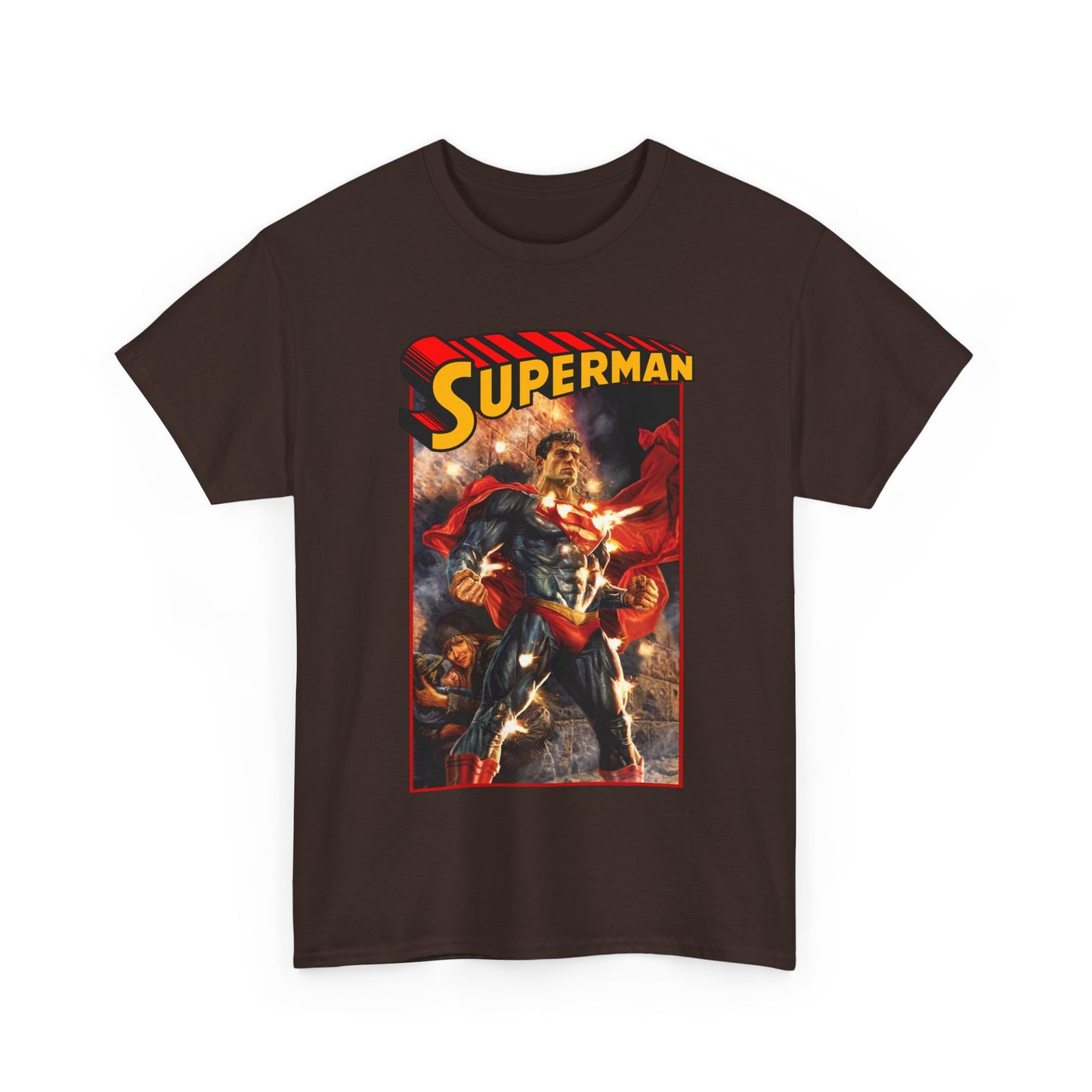 Superman T-Shirt - Lee Bermejo Art - Action Comics Variant Cover - Man of Steel, Metropolis - DC Comics