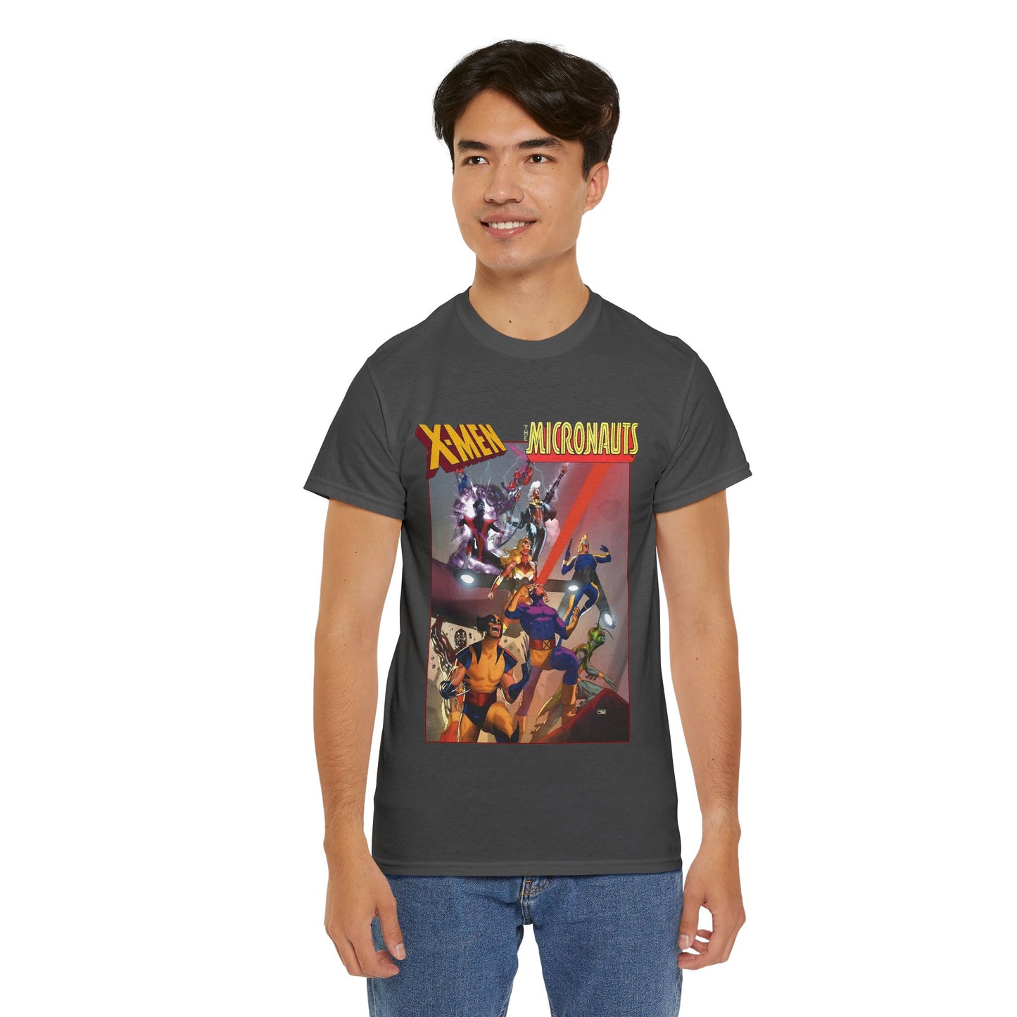 Uncanny X-Men/Micronauts T-Shirt - Taurin Clarke Art - Marvel Comics