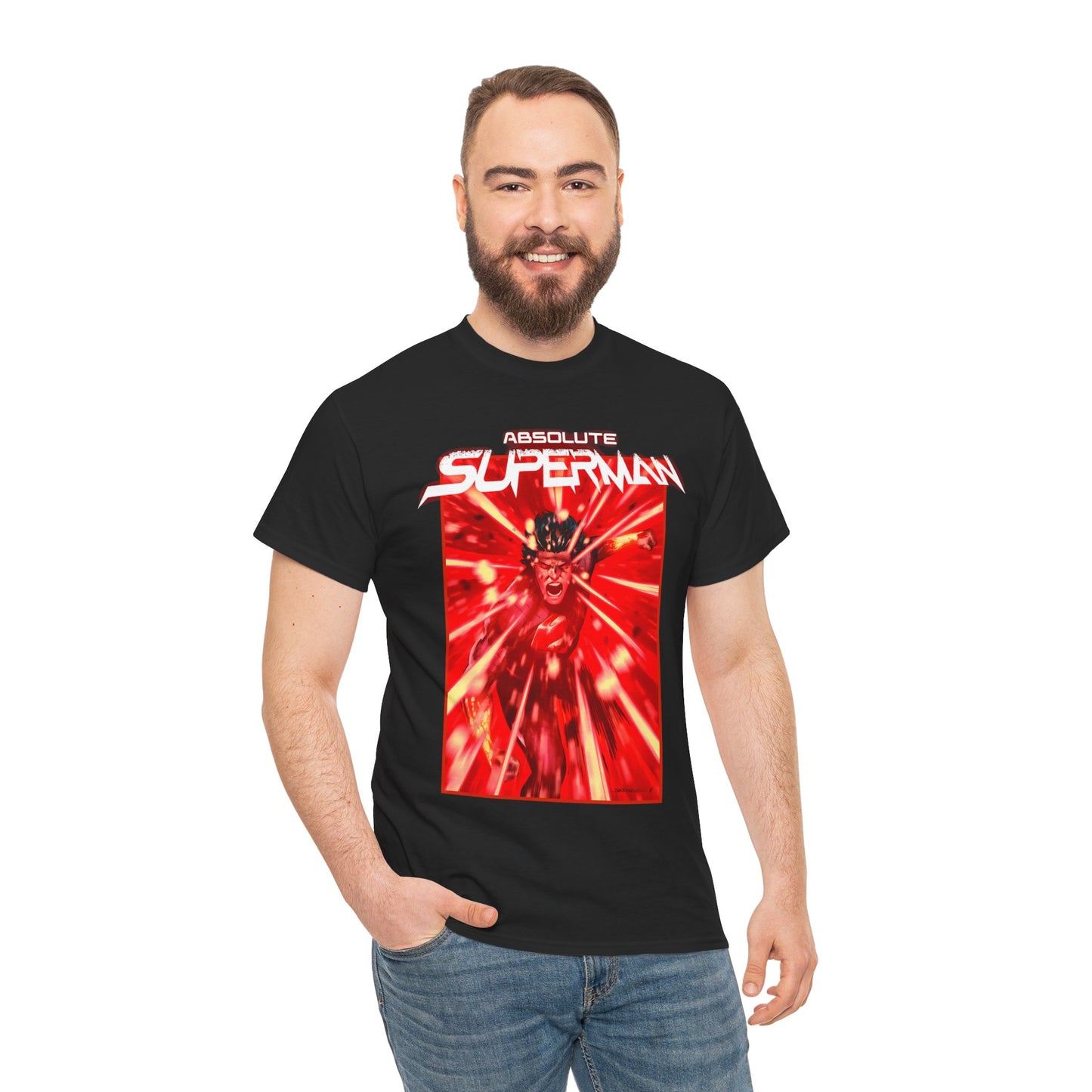 Absolute Superman T-Shirt - Rafa Sandoval Art - DC All-In - DC Comics Absolute Universe - Lazarus