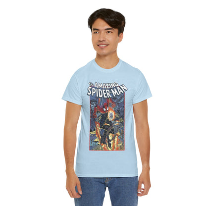 Amazing Spider-Man & Ghost Rider T-Shirt - Erik Larsen Art - Sinister Six - Marvel Comics