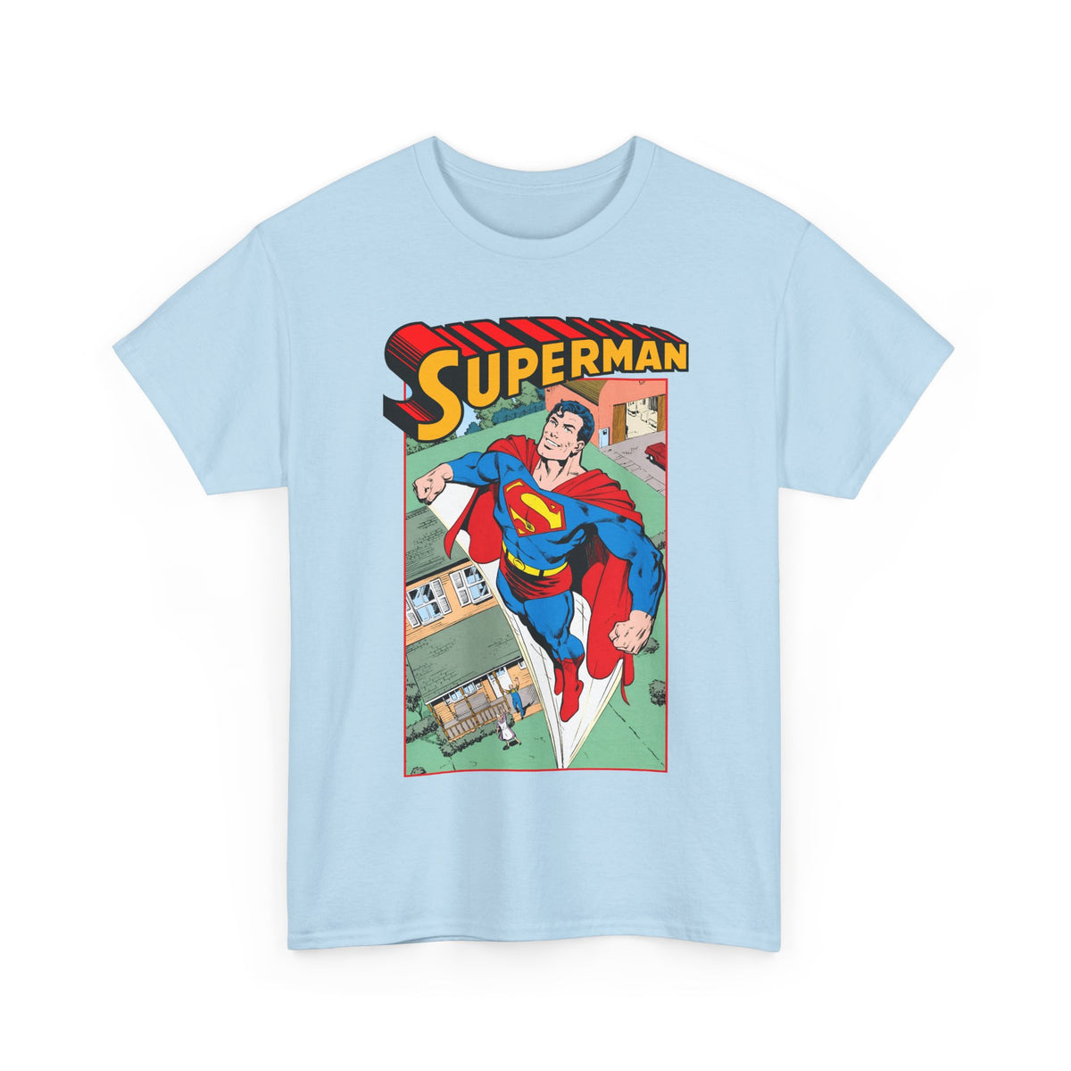 Superman T-Shirt - John Byrne Art - Man of Steel, Smallville - DC Comics