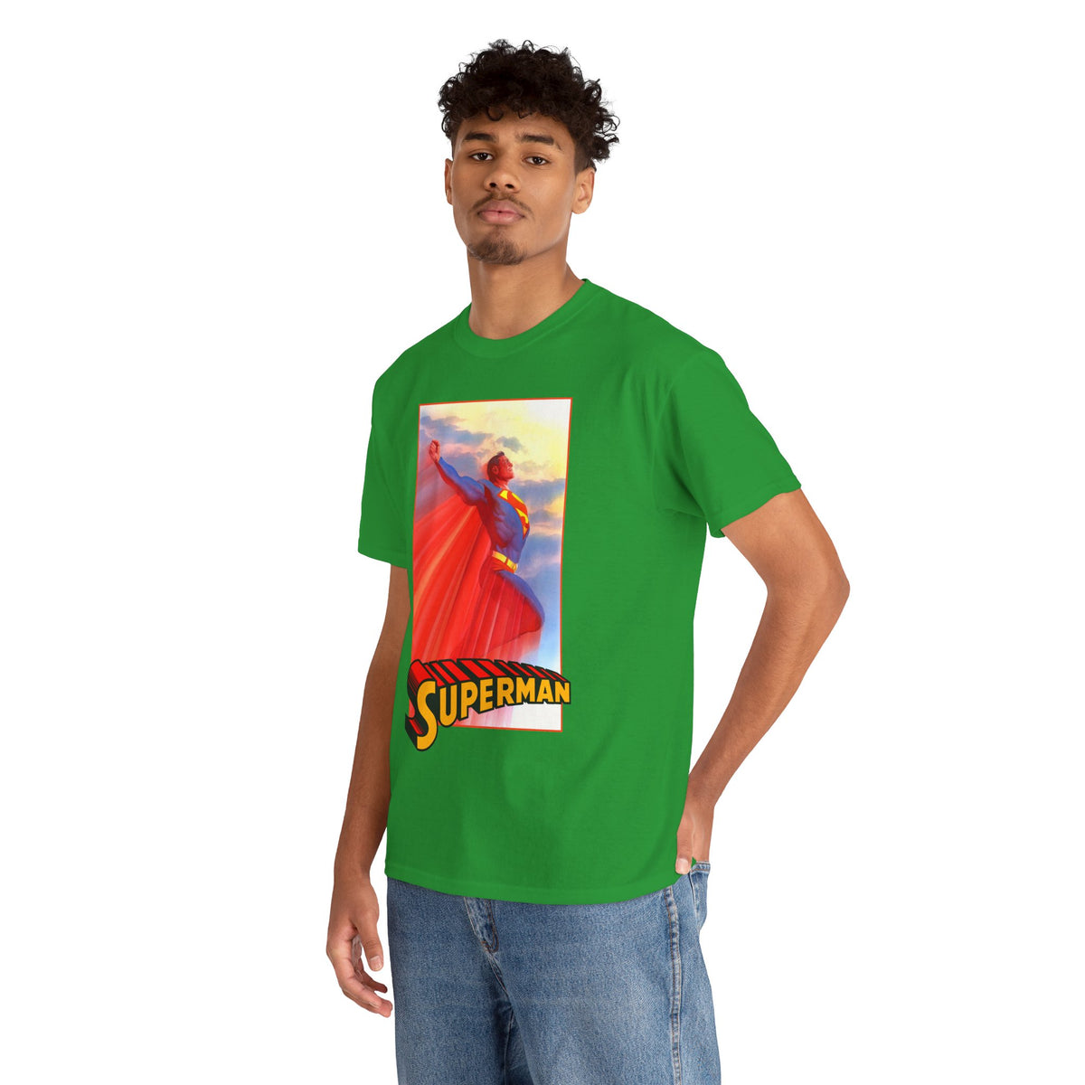 Superman T-Shirt - Alex Ross Art - Man of Steel - DC Comics
