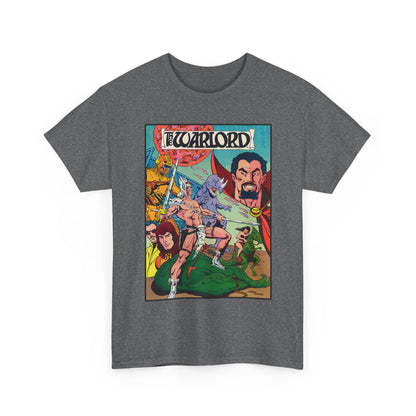 Warlord T-Shirt - Dan Jurgens Art - Travis Morgan, Skartaris, Deimos - Sword & Sorcery - DC Comics