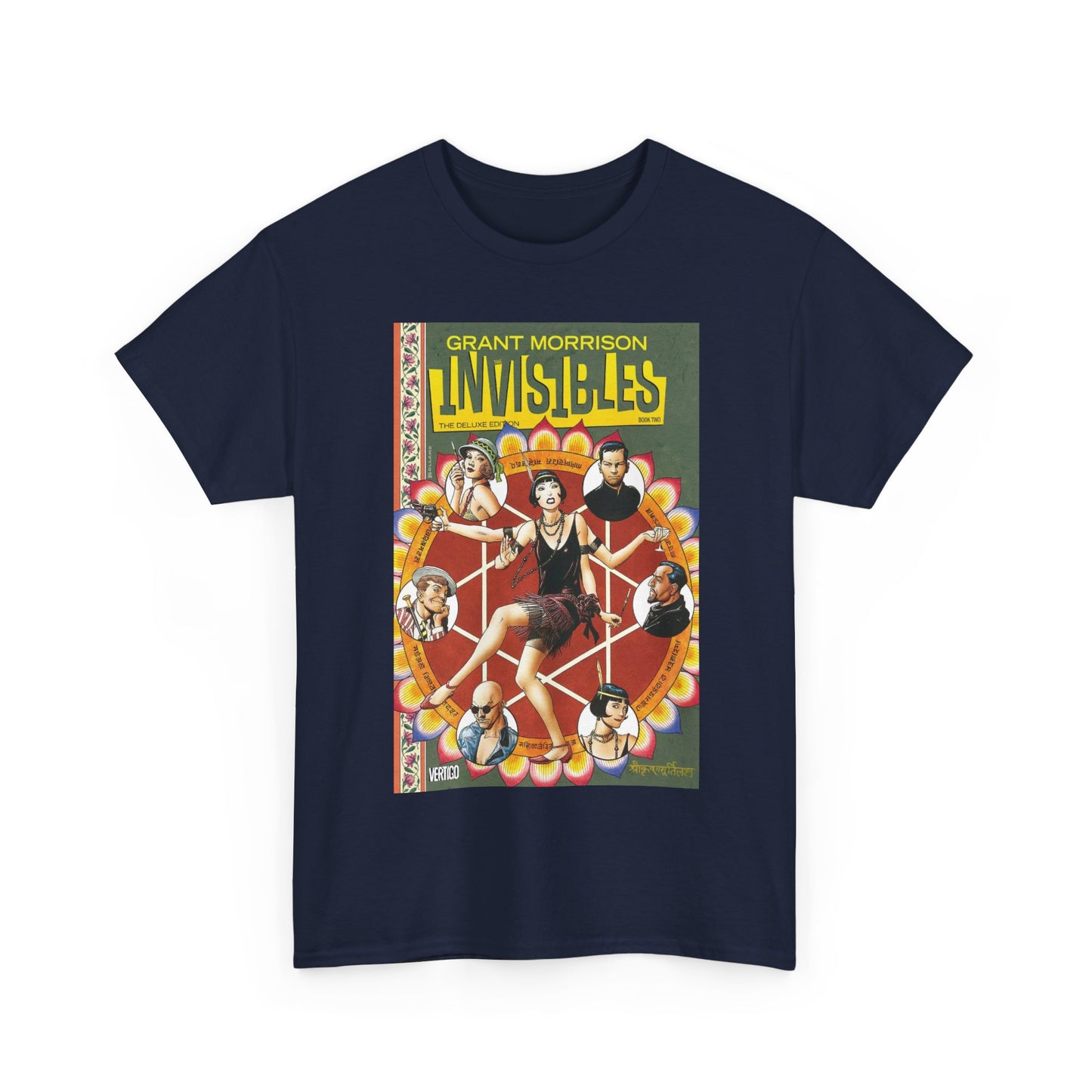 Invisibles T-Shirt - Brian Bolland Art - Grant Morrison 1990s Series - Vertigo Comics