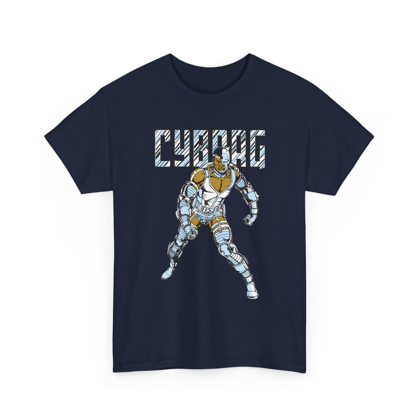 Cyborg T-Shirt - George Perez Art - New Teen Titans, Justice League - Victor Stone - DC Comics