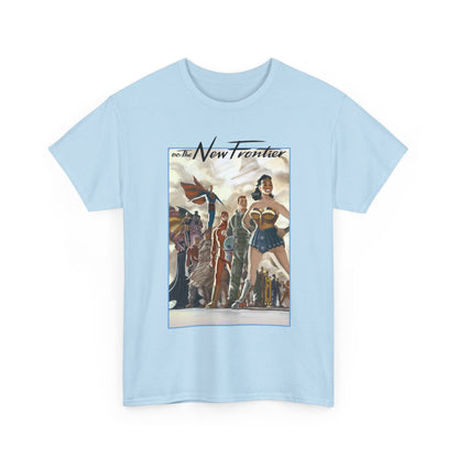 DC: The New Frontier T-Shirt - Darwyn Cooke Art - Superman, Wonder Woman, Flash, Batman - DC Comics
