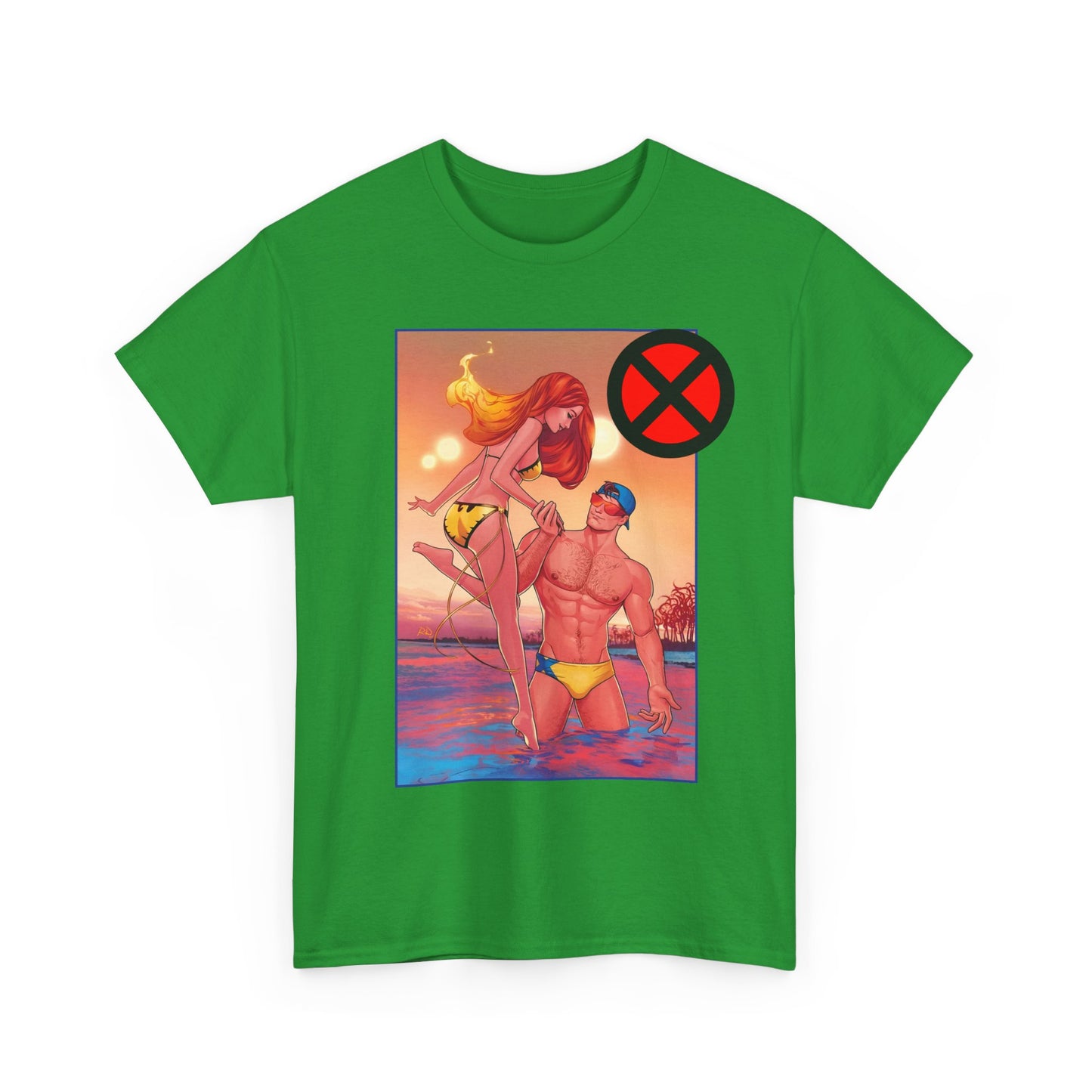 Scott Summers & Jean Grey T-Shirt - Russell Dauterman Art - X-Men - Marvel Comics