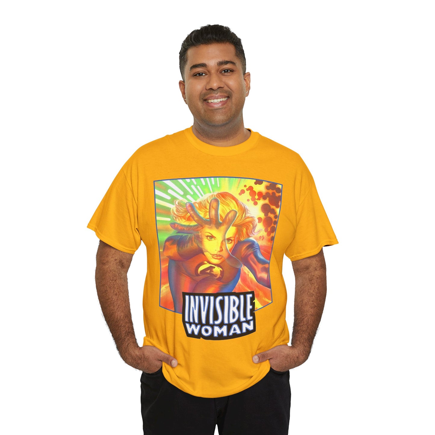 Invisible Woman Shirt - Alex Ross Art - Fantastic Four Member - Marvel Comics