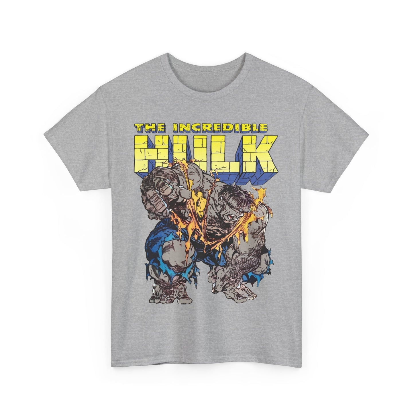 Incredible Hulk T-Shirt - Todd McFarlane Art - Marvel Comics - Grey Hulk, Bruce Banner