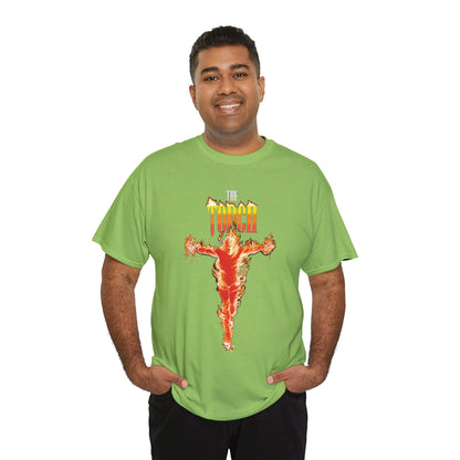 The Torch T-Shirt - Alex Ross Art - Golden Age Member of the Invaders - Marvel Comics