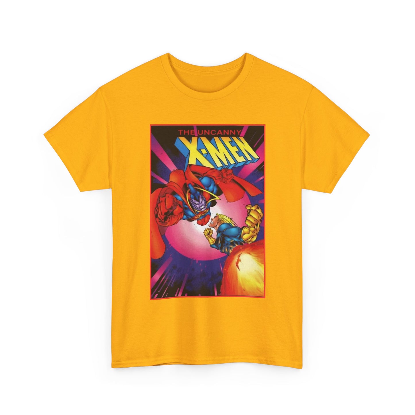 Uncanny X-Men T-Shirt - Joe Madureira Art - #341 Cover Art - Cannonball Vs Gladiator - Marvel Comics