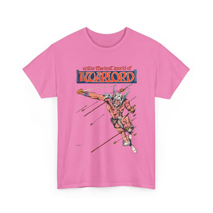 Warlord T-Shirt - Jerry Bingham Art - Travis Morgan, Skartaris - DC Comics