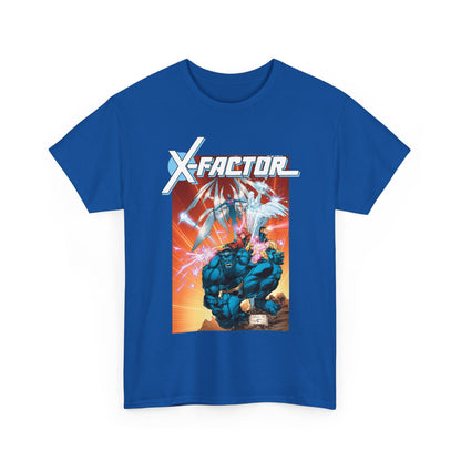 X-Factor T-Shirt - Whilce Portacio Art - Cyclops, Jean Grey, Iceman, Arcangel, Beast - X-Men Founding Members - Marvel Comics