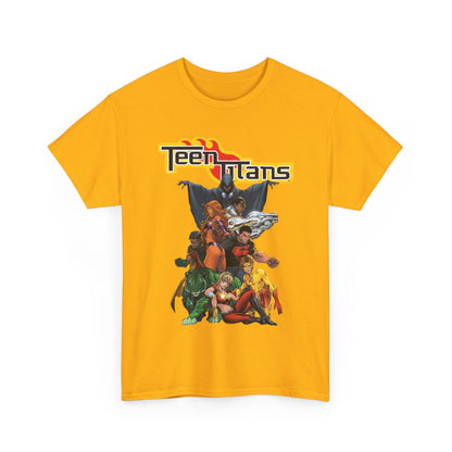 Teen Titans T-Shirt - Michael Turner Art - Cyborg, Raven, Wonder Girl, Superboy, Robin, Starfire - DC Comics