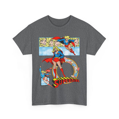 Supergirl T-Shirt - Krypton, Superman, Kara, Kandor - DC Comics - 1980s Art - Style Guide - Superman's Cousin