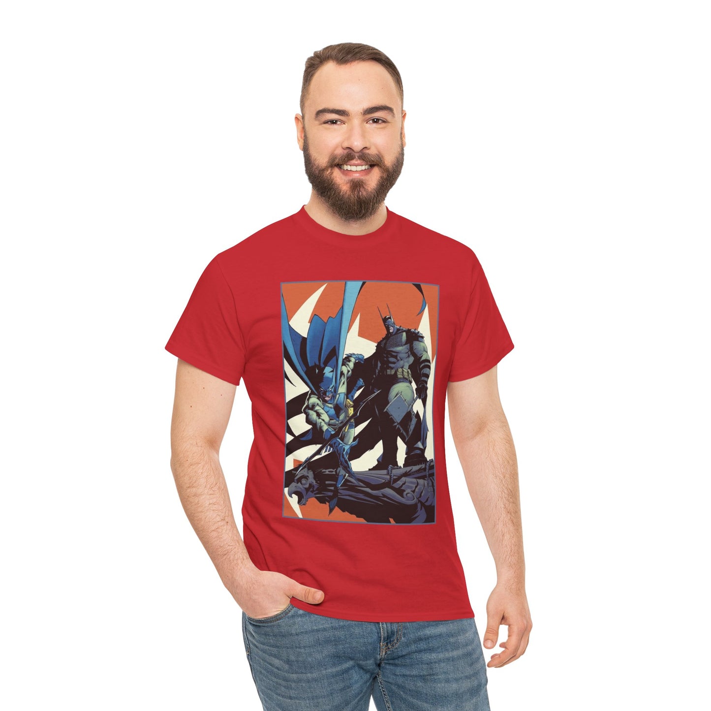 Absolute Batman & Prime Batman T-Shirt - Nick Dragotta Art - DC Comics