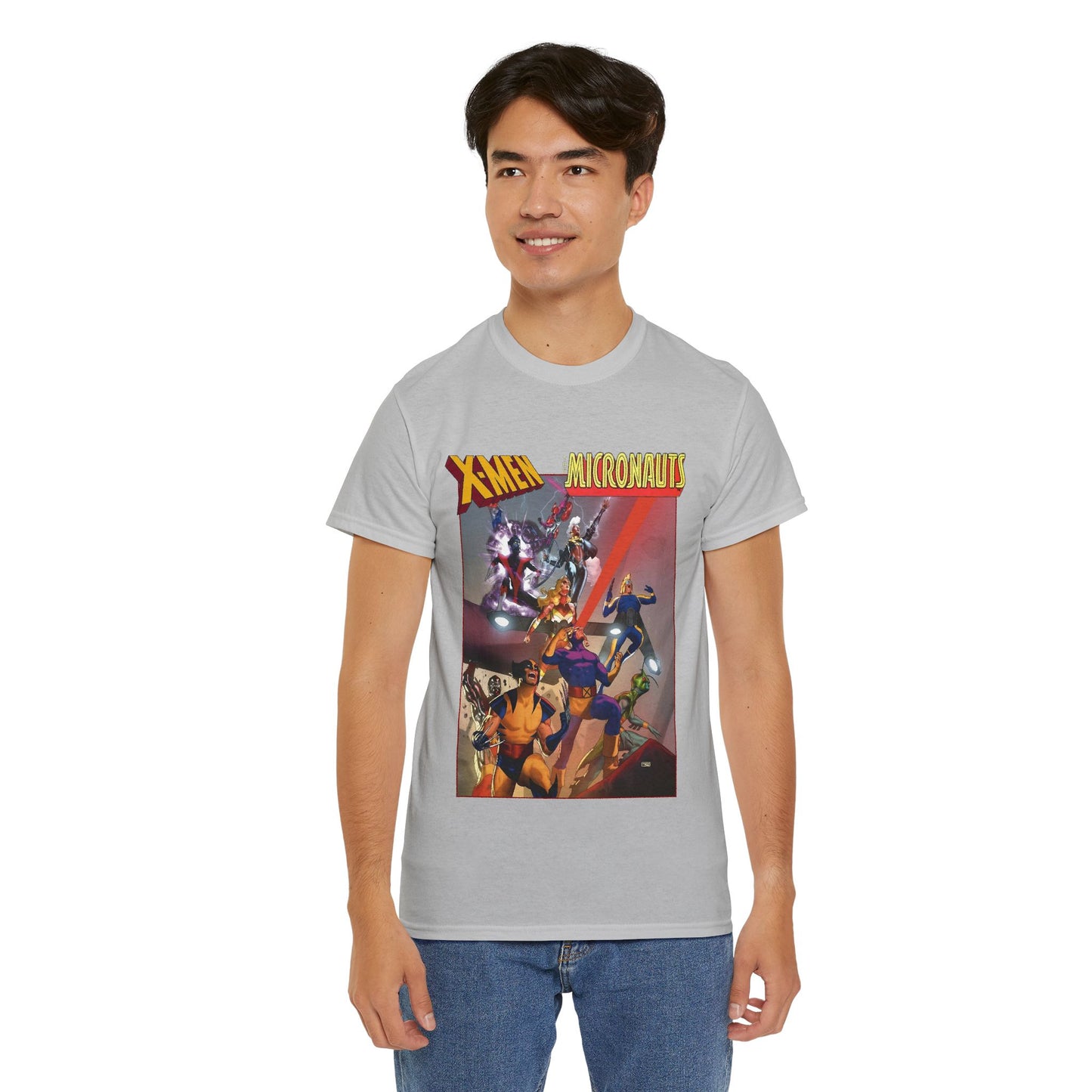 Uncanny X-Men/Micronauts T-Shirt - Taurin Clarke Art - Marvel Comics