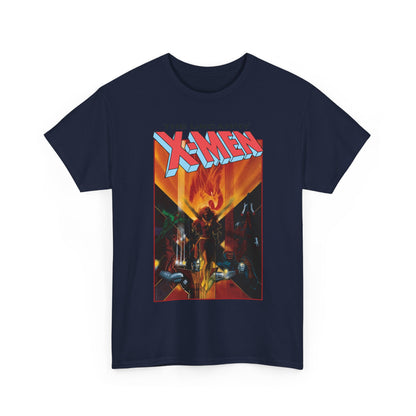 Uncanny X-Men T-Shirt - Bill Sienkiewicz Art - Phoenix, Cyclops, Colossus, Wolverine - Marvel Comics