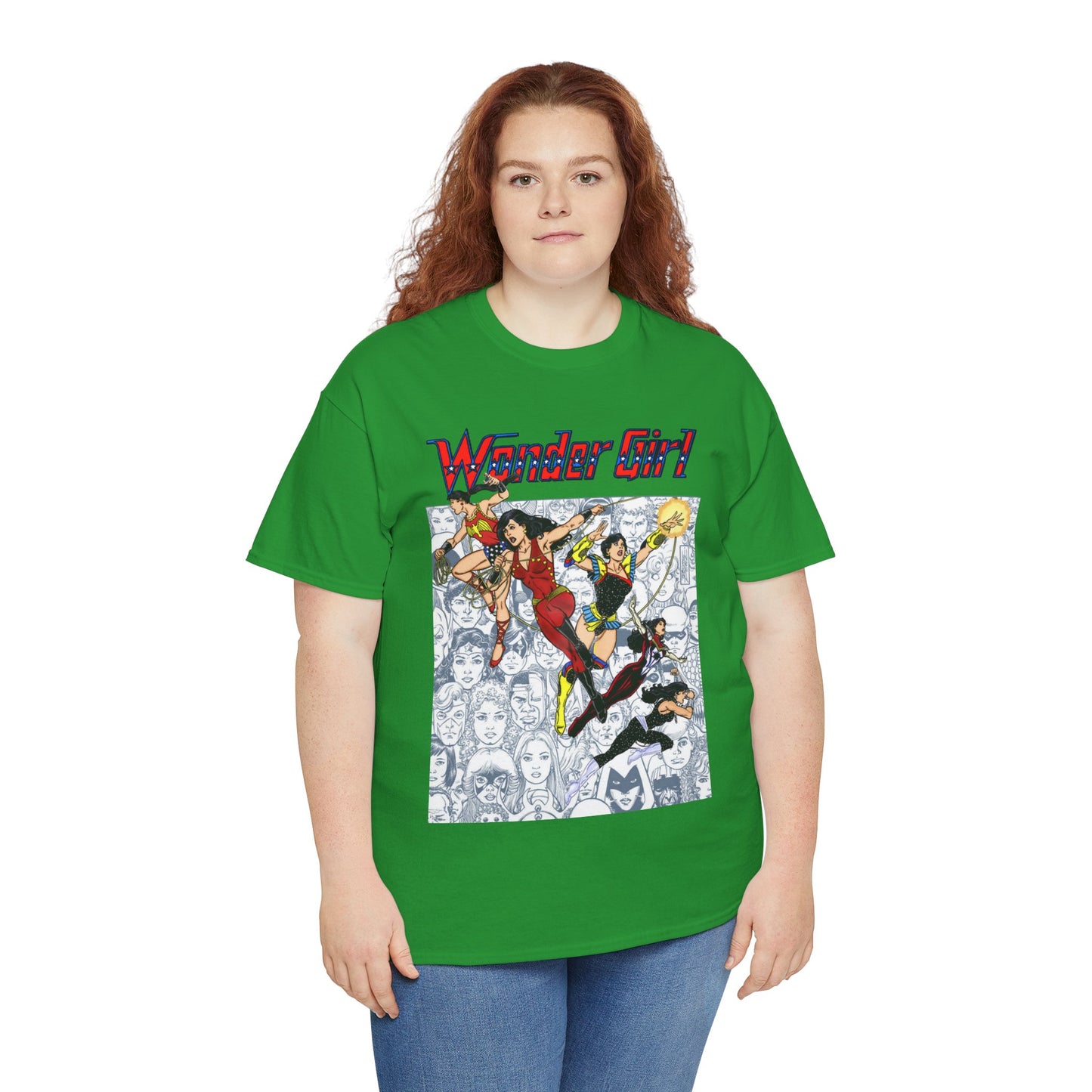 Wonder Girl T-Shirt - Alternate Logo - George Perez Art - DC Comics