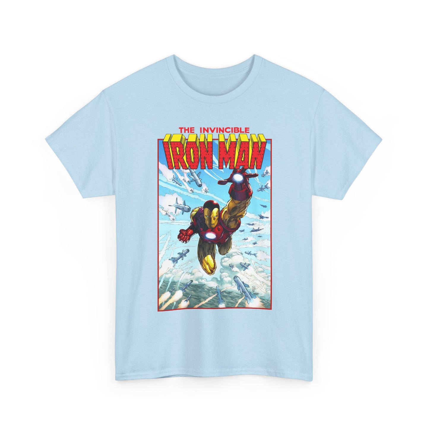 Iron Man T-Shirt - Marc Silvestri Art - Tony Stark Armor - Avengers Member & Leader - Marvel Comics