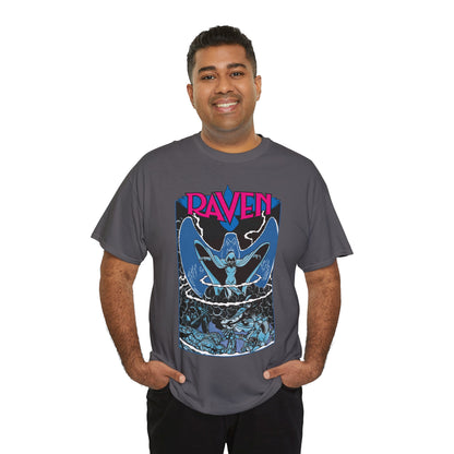Raven T-Shirt - George Perez Art - New Teen Titans, Trigon - DC Comics