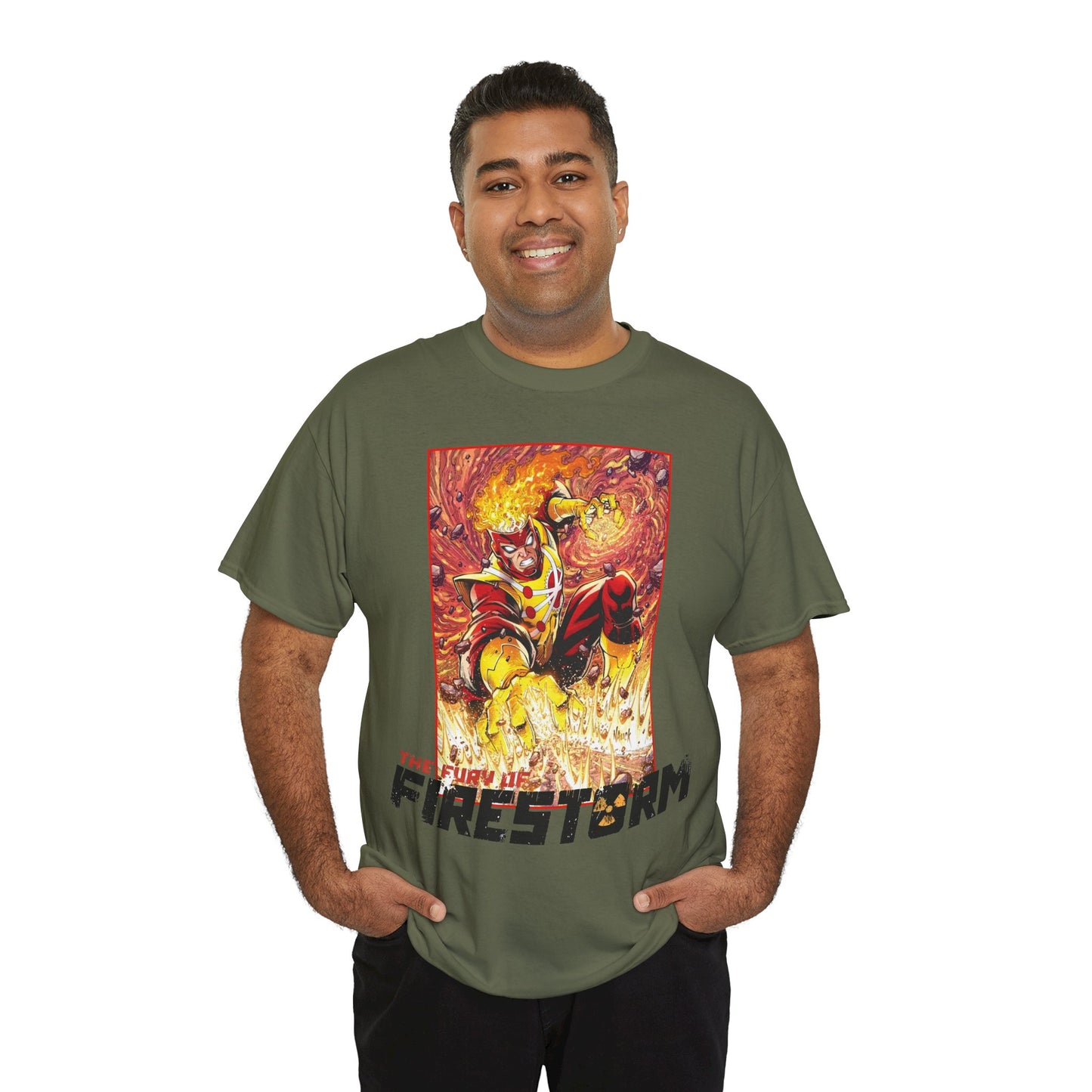Fury of Firestorm T-Shirt - Todd Nauck Art - DC Comics