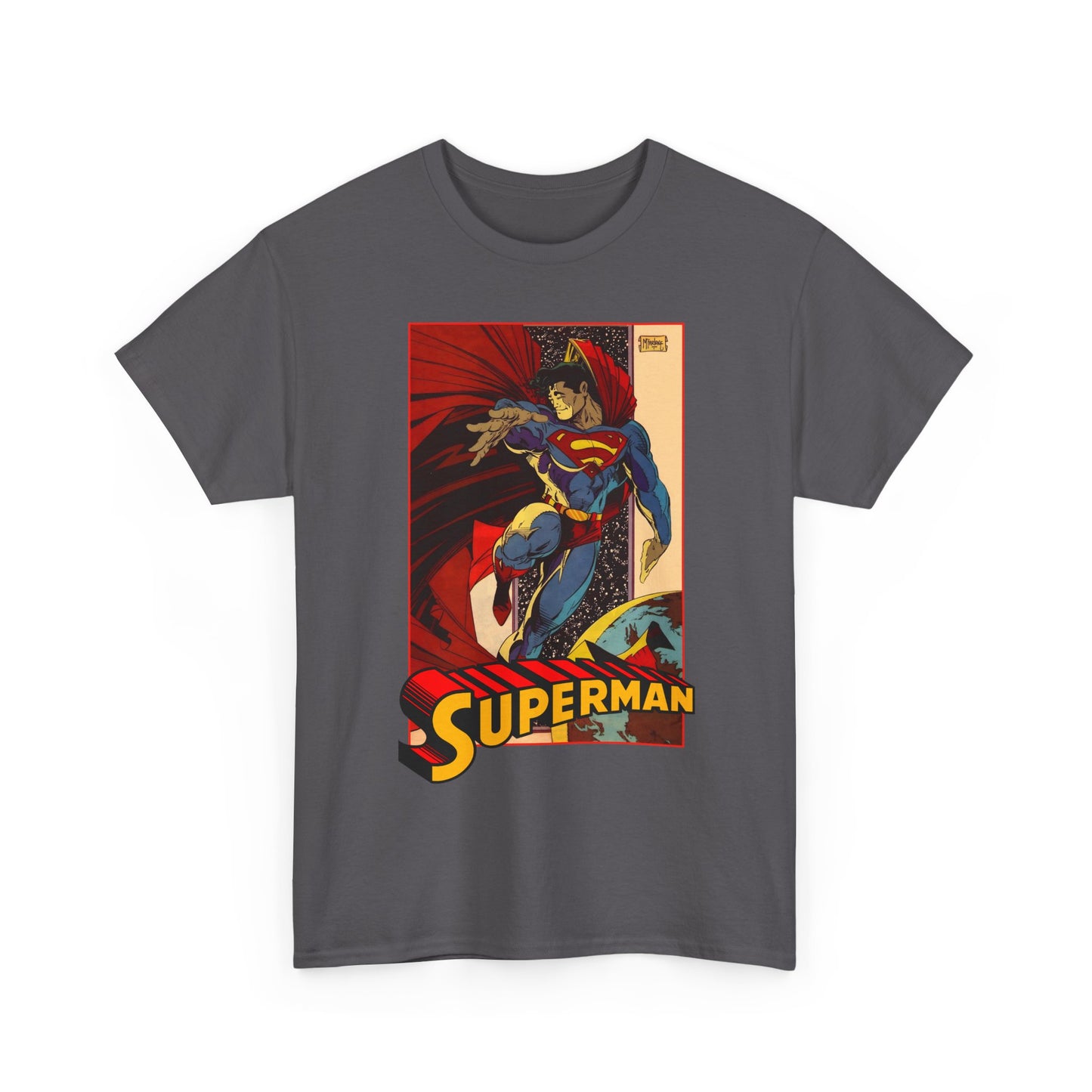 Superman T-Shirt - Todd McFarlane Art - Man of Steel, Metropolis - DC Comics