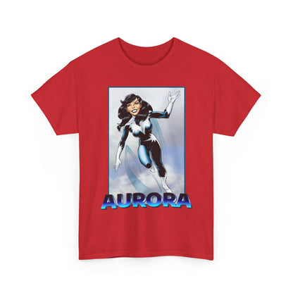 Aurora T-Shirt - John Byrne Art - Alpha Flight Member - Marvel Comics