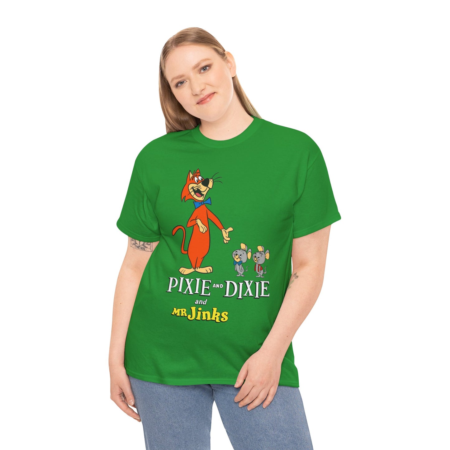 Pixie & Dixie & Mr Jinks T-Shirt - Classic Hanna-Barbera Saturday Morning Cartoon - I Hate Meeces to Pieces!