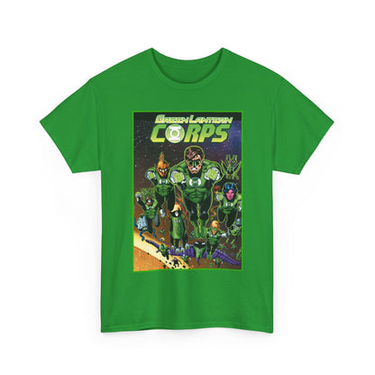 Green Lantern Corps T-Shirt - Brian Bolland Art - DC Comics - Hal Jordan, Tomar Re, Katma Tui