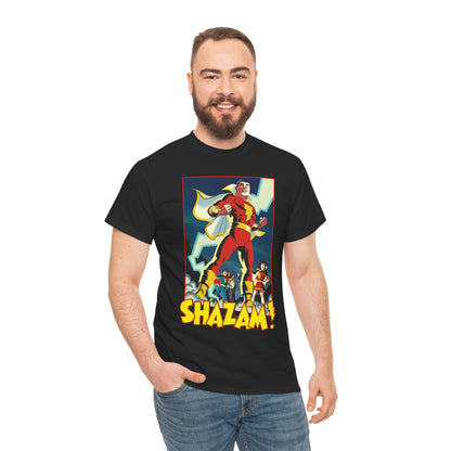 Shazam T-Shirt - Michael Cho Art - Marvel Family - Mary Marvel, Captain Marvel Jr - DC Comics