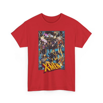 Uncanny X-Men T-Shirt - George Perez Art - Cyclops, Jean Grey, Psylocke, Gambit, Storm - Marvel Comics Mutant Heroes