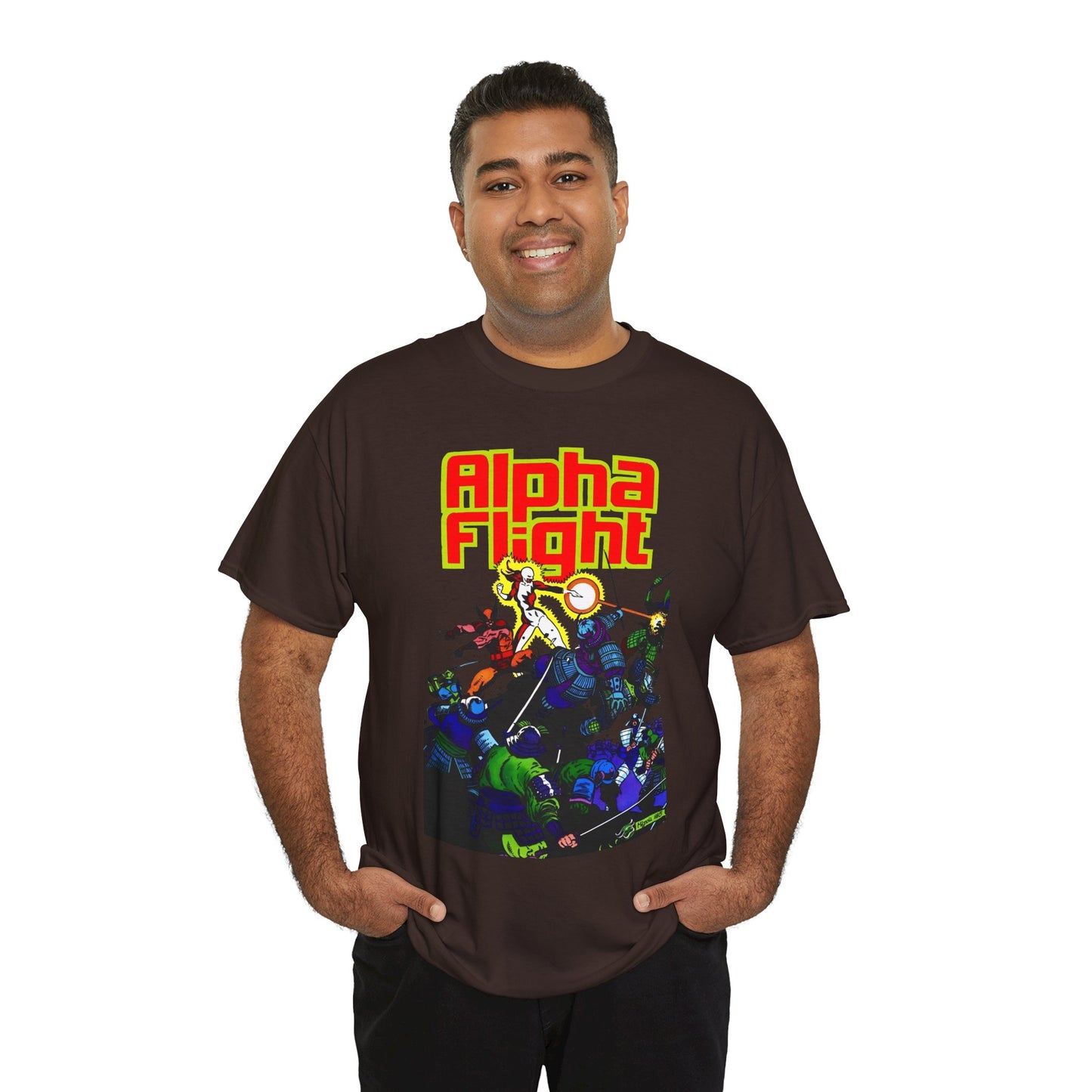 Alpha Flight T-Shirt - Mike Mignola Art