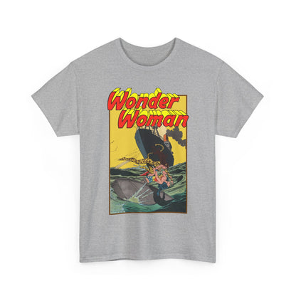 Wonder Woman Vs Cheetah T-Shirt - Rich Buckler & Dan Giordano Art - DC Comics