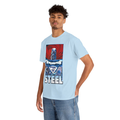 Steel T-Shirt - Superman Family - Reign of the Supermen - John Henry Irons - Steelworks - DC Comics