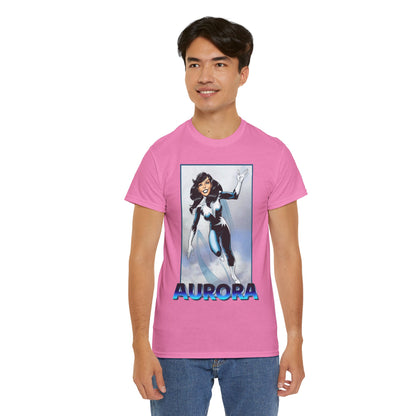 Aurora T-Shirt - John Byrne Art - Alpha Flight Member - Marvel Comics
